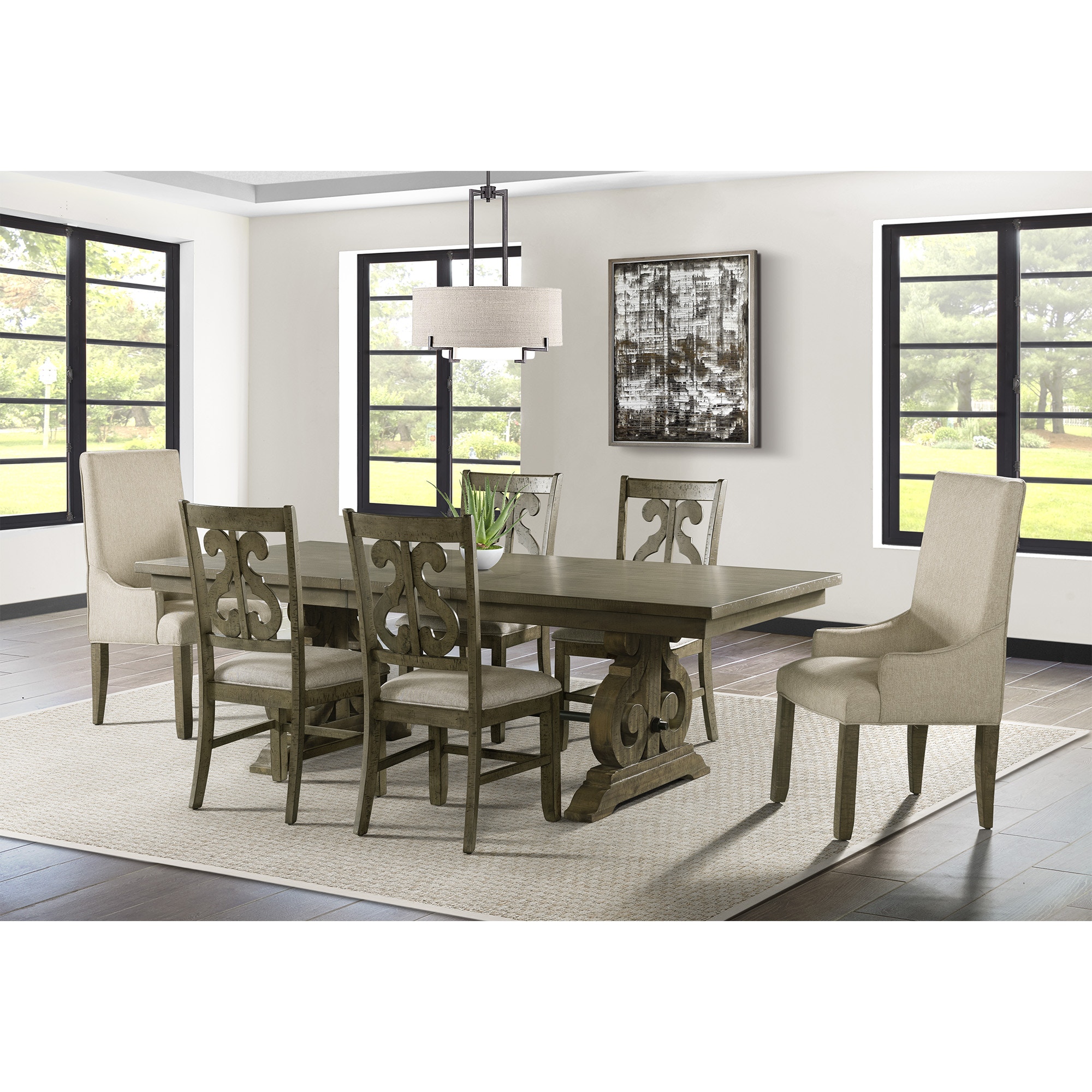 Grey deals dinette set